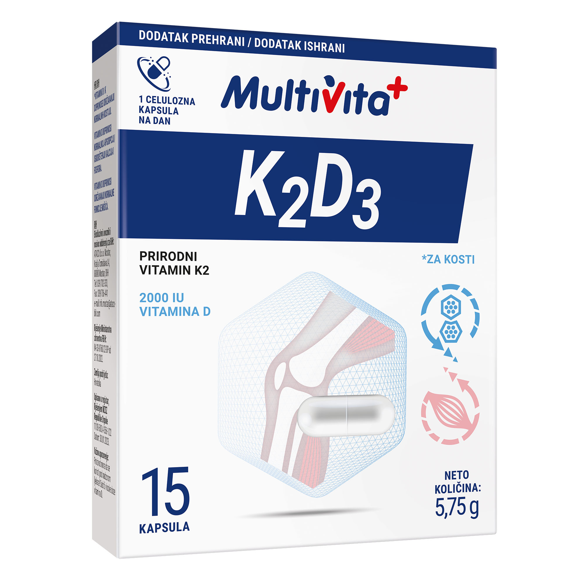 Multivita K2D3 kapsule